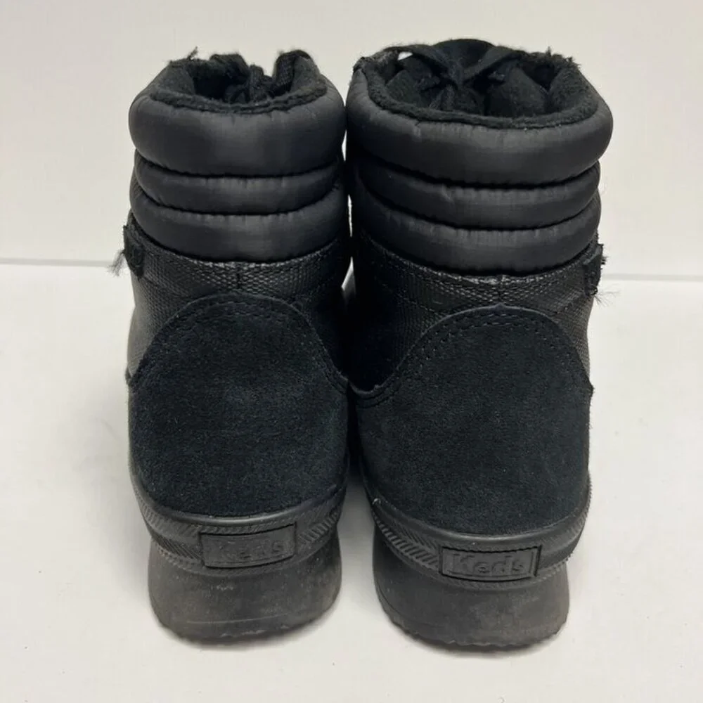 Keds Women's Midland Boots Black Size 9.5 M